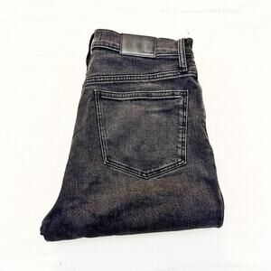 Madewell Classic Straight Jean Charcoal Black Denim Jeans Size 29